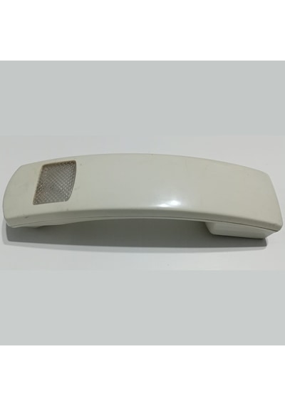 Masaüstü Telefon Ahizesi & RJ11 Spiral Kablo - Beyaz