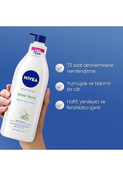 Nıvea Aloe Vera Vücut Losyonu 400ml