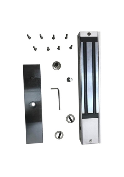 Sr-280 280 Kg Manyetik Kilit 12v/24v Elektromanyetik Kapı Kilidi 1 Adet