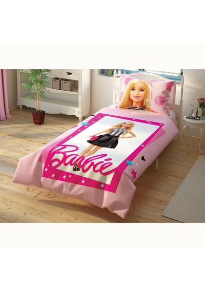 Taç Lisanslı Brf Barbie Çek Canlandır Disney Nevresim Takımı