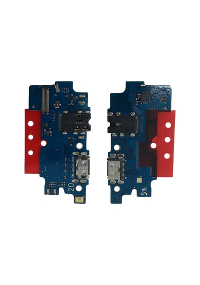 Teknonet Samsung Galaxy A20 Uyumlu Bordlu Şarj - Kulaklık Soketi