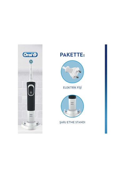 Oral-B D150 Şarjlı Diş Fırçası + Yedek Başlık + Pro Onarım Diş Macunu 50 ML