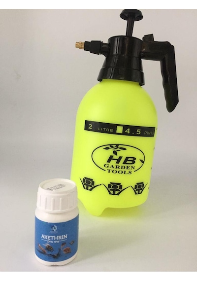 Akethrin Pro EW Genel Amaçlı Haşere 50 ML + HB Mekanik El Pompası 2 L