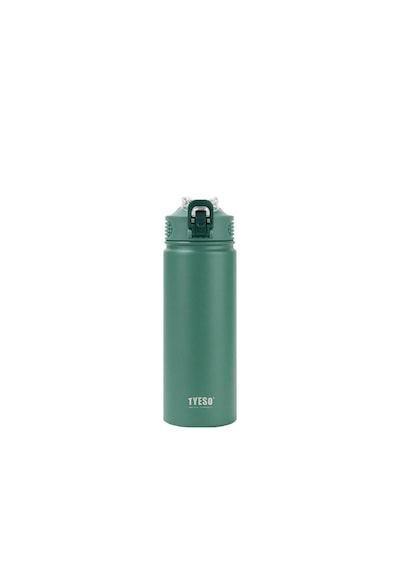 Tyeso Active Color Vakumlu Termos Paslanmaz Çelik Pipetli 600 ML Beyaz