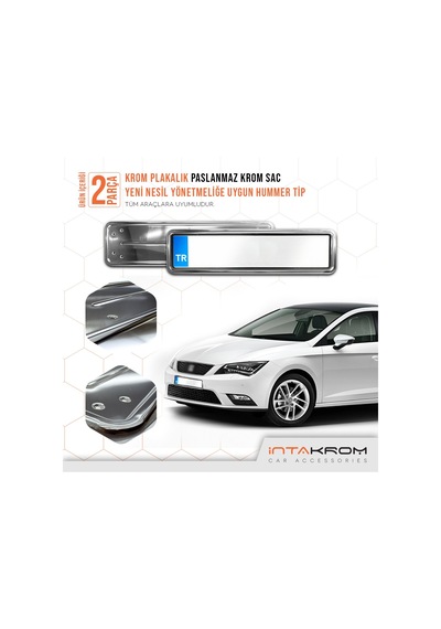 intakrom Seat Leon Krom Plakalık - Hummer Tip 2 Adet