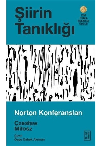 Şiirin Tanıklığı / Czesław Miłosz