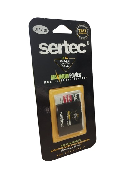 Sertec - Lg Gd580 / Lgıp-470n Uyumlu Batarya