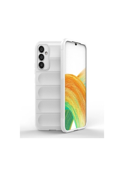 Samsung Galaxy A15 4g Kılıf Optimum Silikon - Krem Çok Renkli