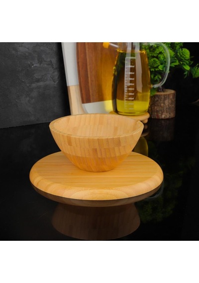 Mien Dayanıklı Bambu Ayaklı Pasta Sunumluk Stand 7b140