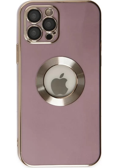 Newface Apple İphone 12 Pro Kılıf Store Silikon - Mor