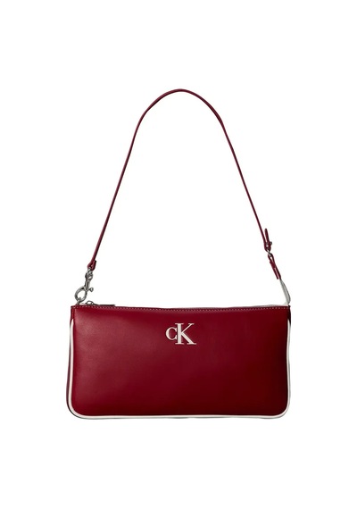 Calvin Klein Contrast Ck Convertı, Xll Kırmızı Kadın Omuz Çantası