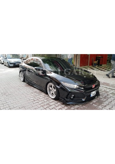 Honda Civic (Plastik) Fc5 Typer Yan Marşpiyel