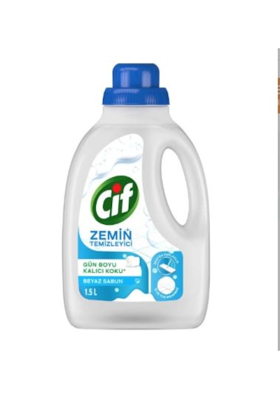 Cif Zemin Temizleyici Beyaz Sabun 1.5 L Tekli
