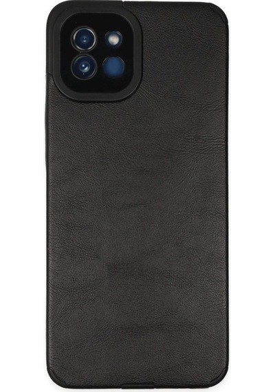 Samsung Galaxy A03 Kılıf Loop Deri Silikon - Siyah Çok Renkli