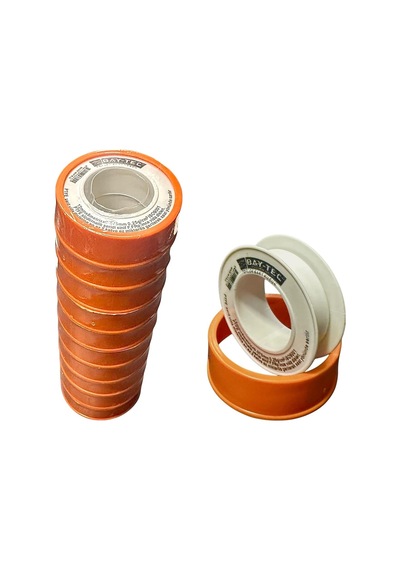 Teflon Bant 10'lu Adet Tesisat Sızdırmazlık Bandı 12 Mm X 8 Mt.