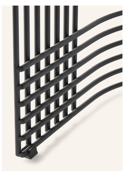 Drop Tabure, Toz Kaplamalı Metal, 44,4 Cm Yükseklik, Jan Dijkstra Tasarımı, Modellenebilir Modern Tasarım Siyah