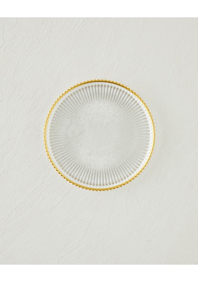 English Home Celeste Cam 2'li Çerezlik 13 Cm Gold