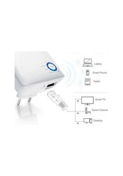 TP-LINK TL-WA850RE 300MBPS 1PORT 2.4GHz RANG   EXTENDER