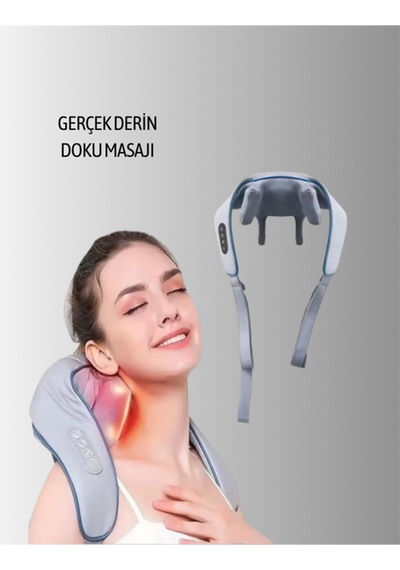 Vnb-01 Şarjlı Isıtmalı Boyun Ve Omuz Masaj Cihazı Diğer