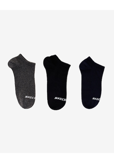 Skechers 3'lü Paket Essential Bilekli Çorap Unisex Siyah-lacivert-antrasit Çorap S2520315-3700