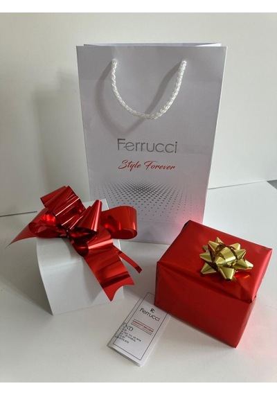 Ferrucci Mrd11781 Mor Renk Çelik Kordon Kadın Kol Saati Bileklik Hediyeli