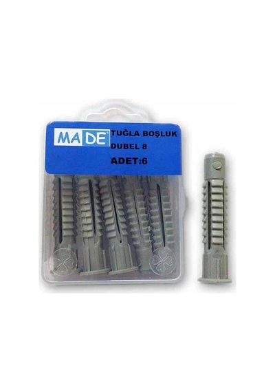 Made Tuğla Boşluk Dubel 8Mm 1 Kutu 6 Adet St-07