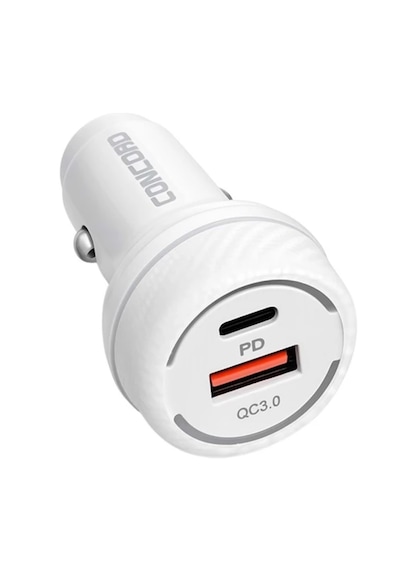 Concord C-777 55w Usb Type-c Qc 3.0 Pd 30w Araç Şarj Araç Çakmaklık Hızlı Şarj -