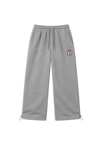 Zaee Liverpool Premium Baggy Ayarlanabilir Paça Eşofman Altı gri