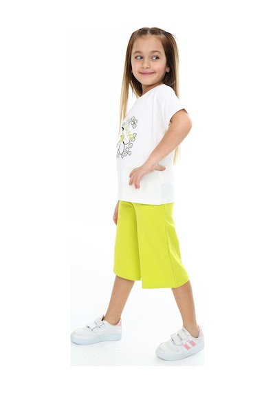 Toontoy Kids Toontoy Kız Çocuk Daisy Yazılı Çiçek Baskılı Kaprili Takım Ekru Toontoy Kids Toontoy Kız Çocuk Daisy Yazılı Çiçek Baskılı Kaprili Takım Ekru