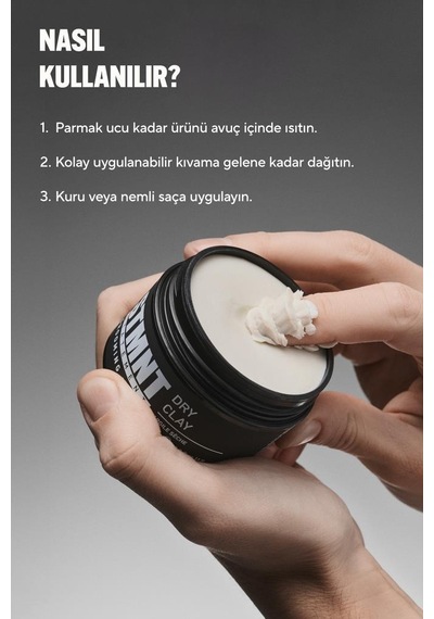 Stmnt Ekstra Mat Çok Güçlü Tutuş Saç Şekillendirici Kil 100ml