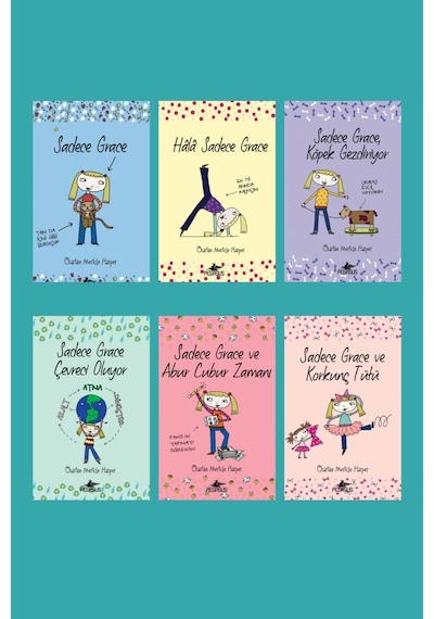 Sadece Grace Serisi Takım Set (6 Kitap Ciltli ve Karton Versiyon)