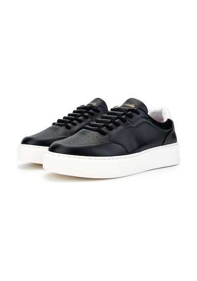 Barracuda Kadın Hakiki Deri Siyah/beyaz Sneakers & Spor Ayakkabı 511 Bd1415a Bn Ayk Y24 Black/whıte Beyaz - Siyah