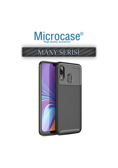 Microcase Samsung Uyumlu Galaxy A20E Maxy Serisi Silikon Kilif+Cam(Seç) 372092452
