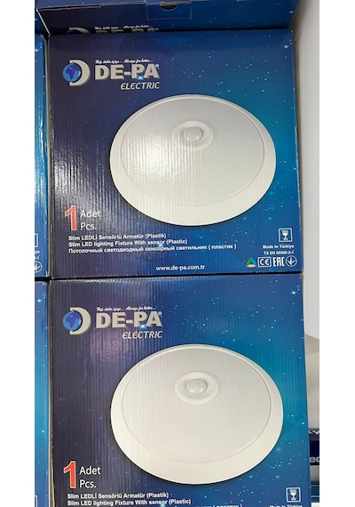 DE-PA SLİM LEDLİ SENSÖRLÜ PLASTİK ARMATÜR Beyaz