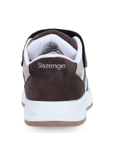 Slazenger Clash I Unisex Çocuk Kahve Süet Günlük Spor Ayakkabısı