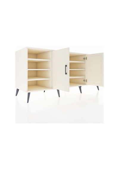 Kronos Konsol 9 Raflı 2 Kapaklı 176x59x83 Aytaşı-aytaşı/aytaşı Aytaşı/aytaşı