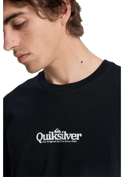 Quiksilver Fineline Erkek Tişört Antrasit