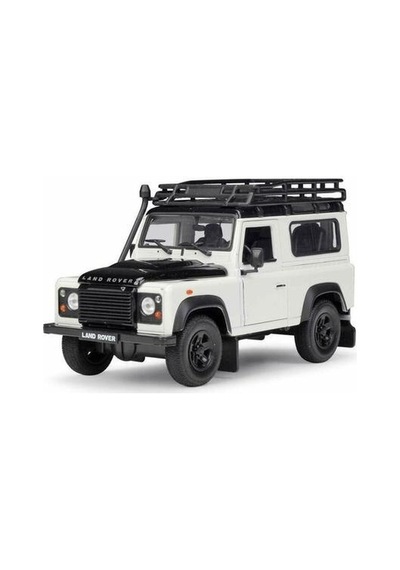 Welly Land Rover Defender 1/24 Beyaz Model Araba
