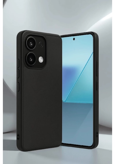 Xiaomi Redmi Note 13 4g Uyumlu Kılıf Aras Deri Kapak - Siyah