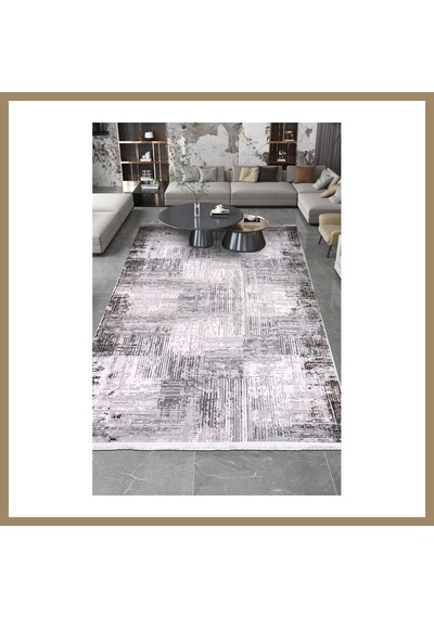 Kahveci.store Youdayhomecollection Roxstone Model Oturma Odası Halısı Ebat: 80x150 22 Çok Renkli