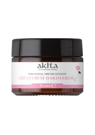% 100 Doğal Göz Çevresi Kremi Gül 15ml