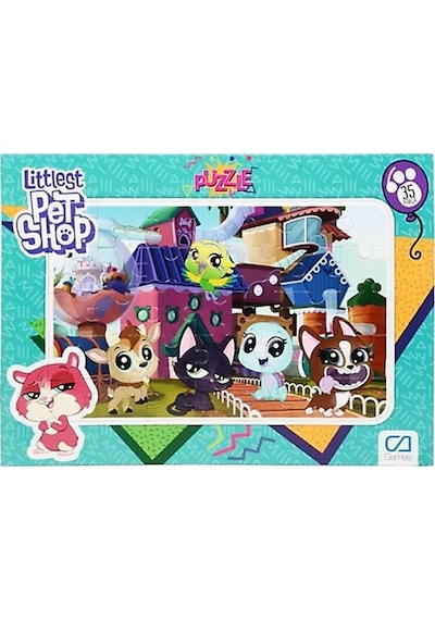 Littlest Pet Shop 35 Parça Puzzle  5019