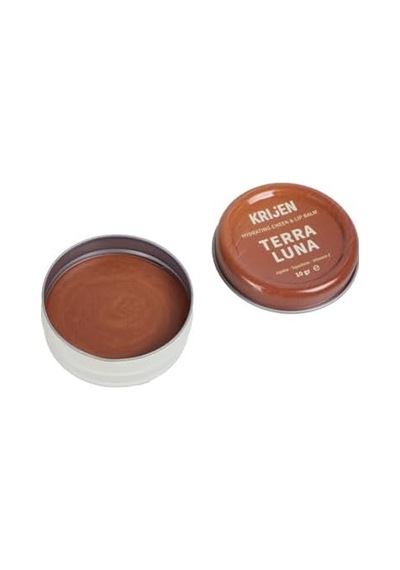 Terra Luna Bronz Renkli Dudak & Yanak Balmı Bitkisel Krem Allık&ruj&far