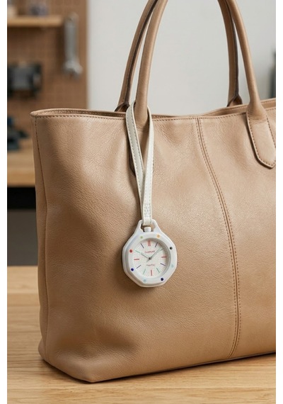Boyol Pop Çanta Charm Unisex Aksesuar Saat D-sport Beyaz D-402