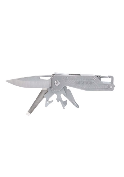 Swisstech 13-ın-1 Multi-tools Satin Polish Açık Gri