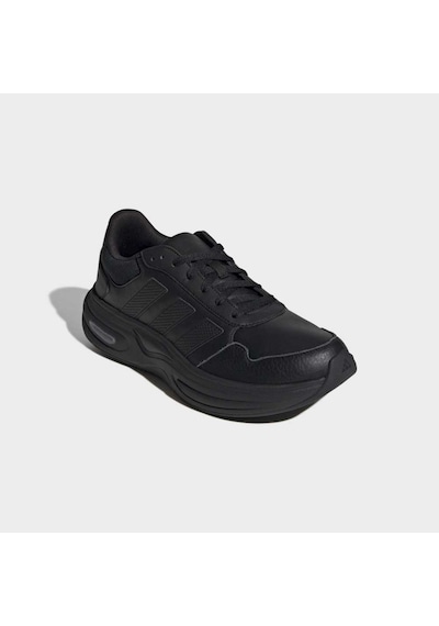 Adidas Kj4255 Cloudfoam Cuxxıon - Leather Erkek Günlük Spor Ayakkabısı Siyah