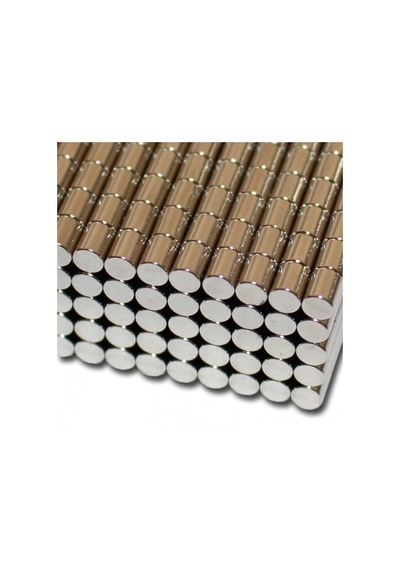 50 Adet Çap 4Mm X Kalınlık 4Mm Yuvarlak Güçlü Neodyum Mıknatıs N11.24512