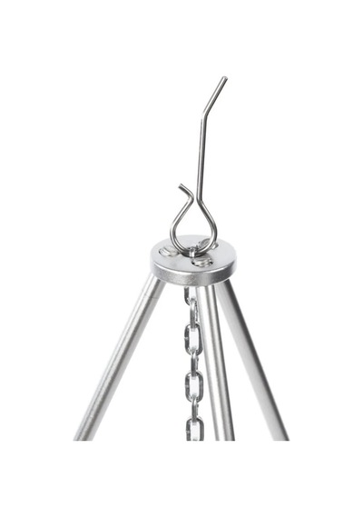 Naturehike Zj01 Teleskopik 3 Ayaklı Tripod Ateş Askısı Gri