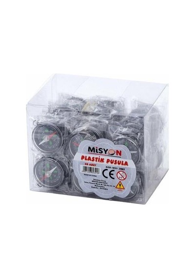 Misyon Plastik Pusula 60 Lı Paket