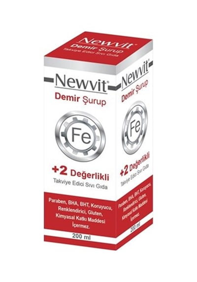 Newvit Demir Şurubu 200ml
